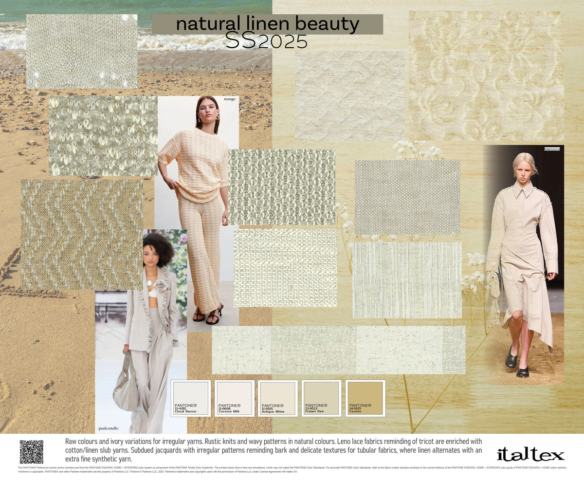 Womenswear Colour and Fabric Trends Spring/Summer 2025 Italtex Trends