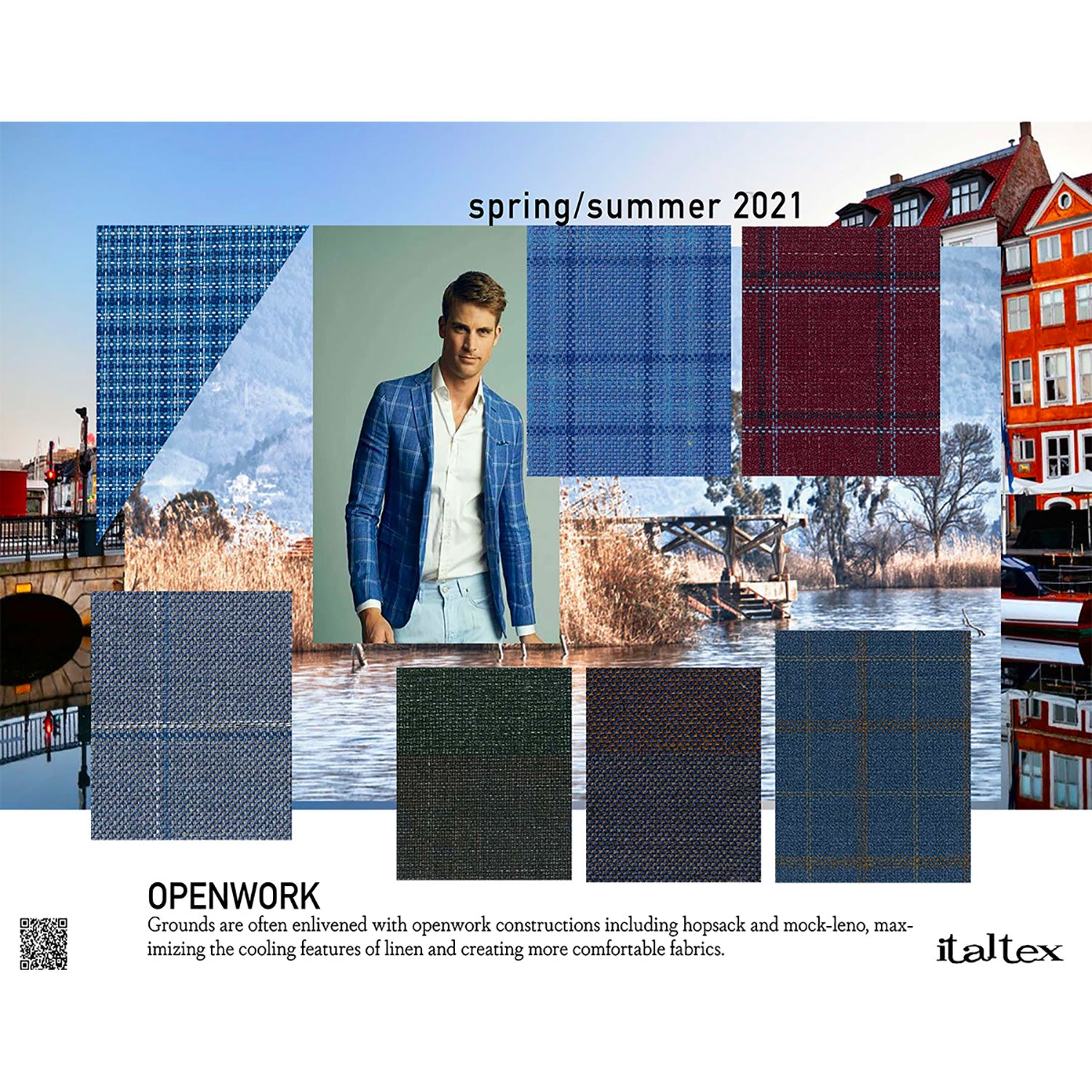 Menswear Colour and Fabric Trends SS 2021