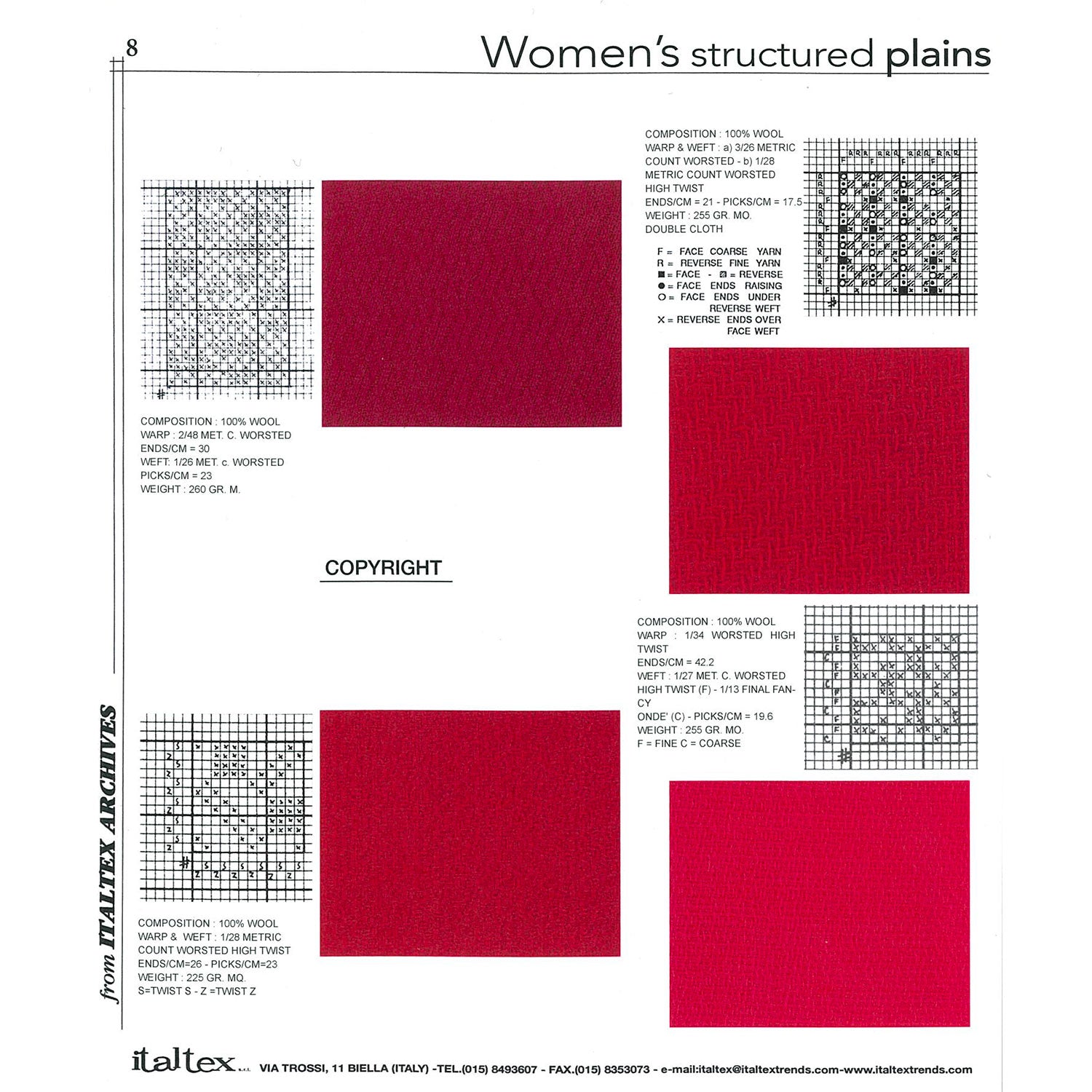 Women's Structured Plains Vol. 3