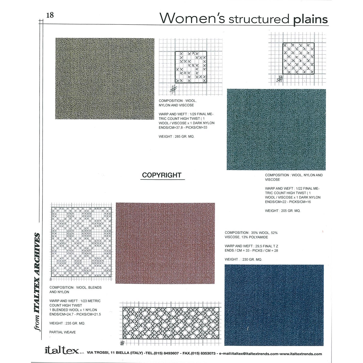 Women's Structured Plains Vol. 4
