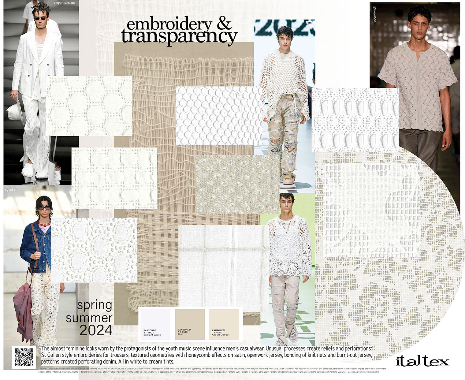 Menswear Colour and Fabric Trends Spring/Summer 2024 – Italtex Trends