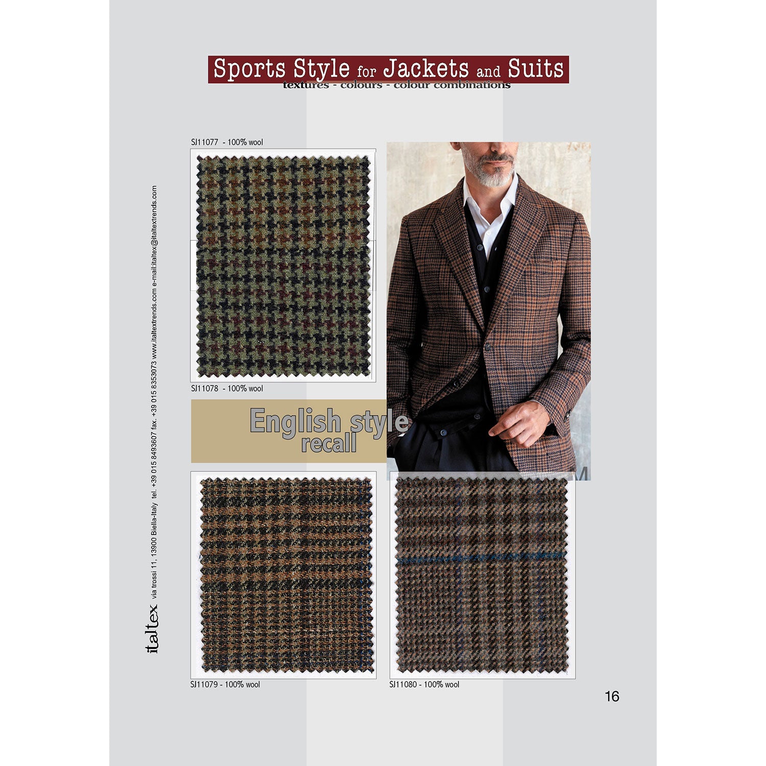 SPORTS STYLE FOR JACKETS AND SUITS Autumn/Winter 2025/26