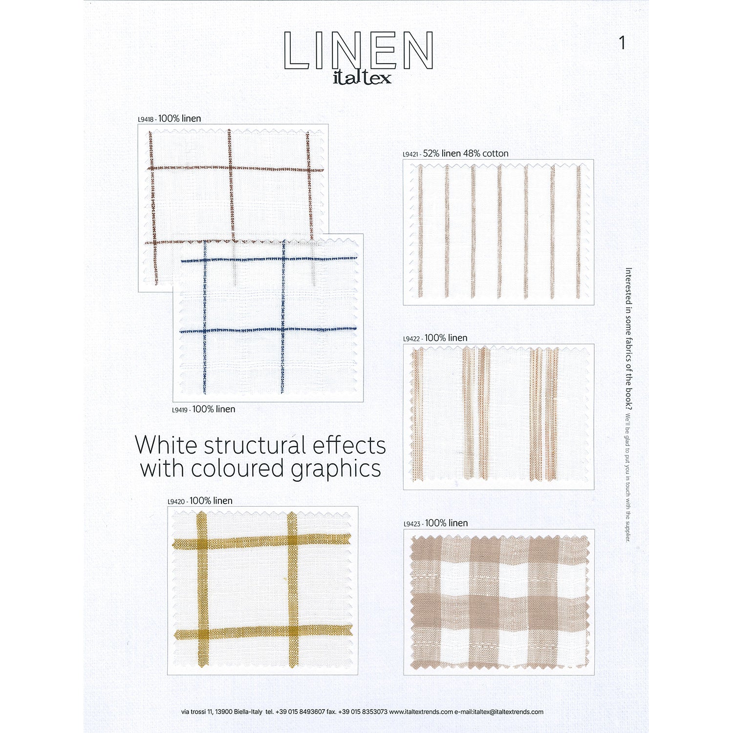 LINEN Spring/Summer 2027