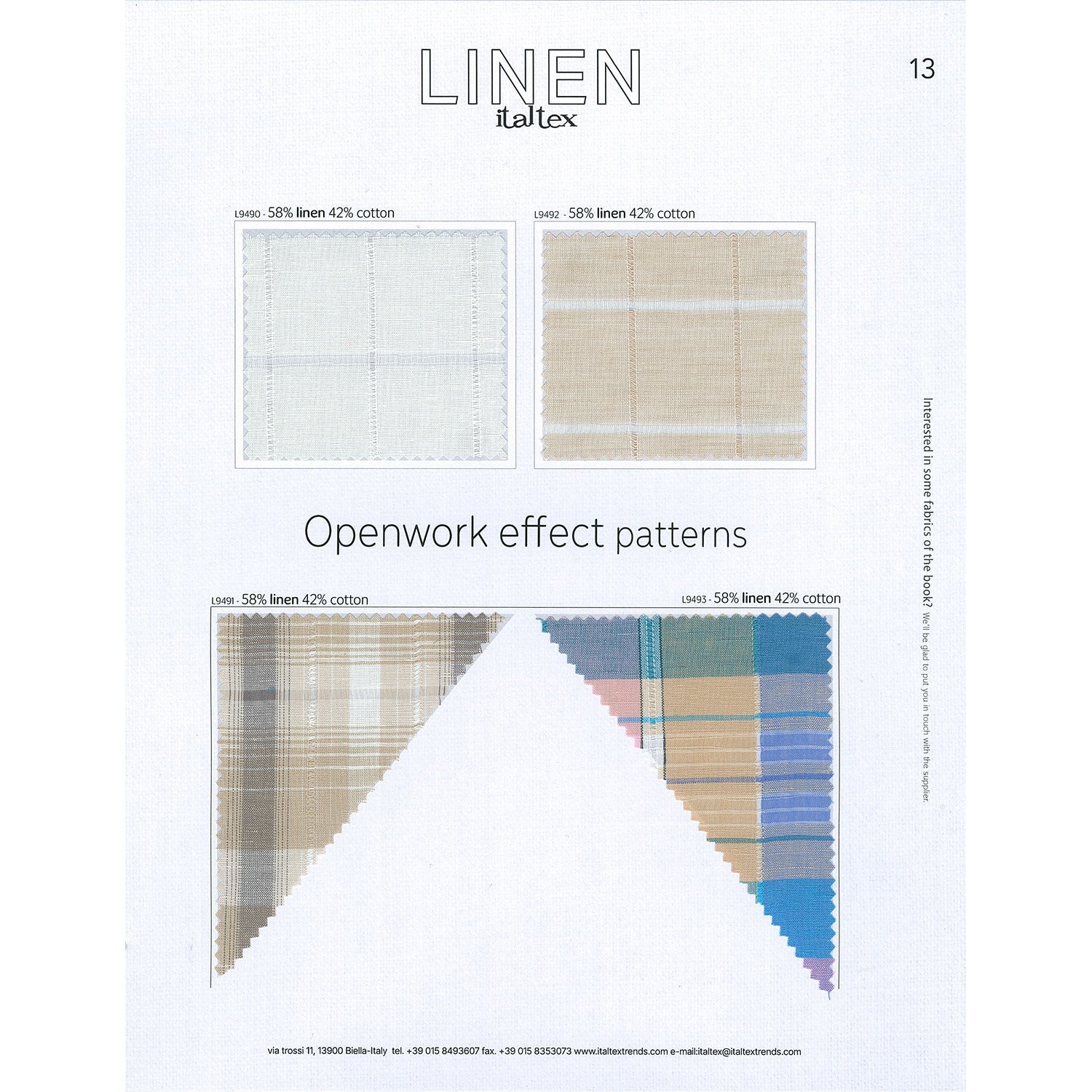 LINEN Spring/Summer 2027