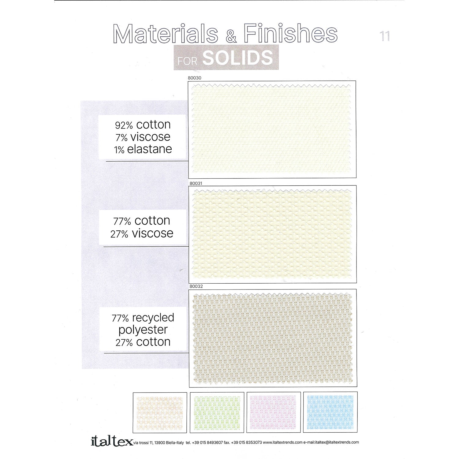 MATERIALS & FINISHES Spring/Summer 2027