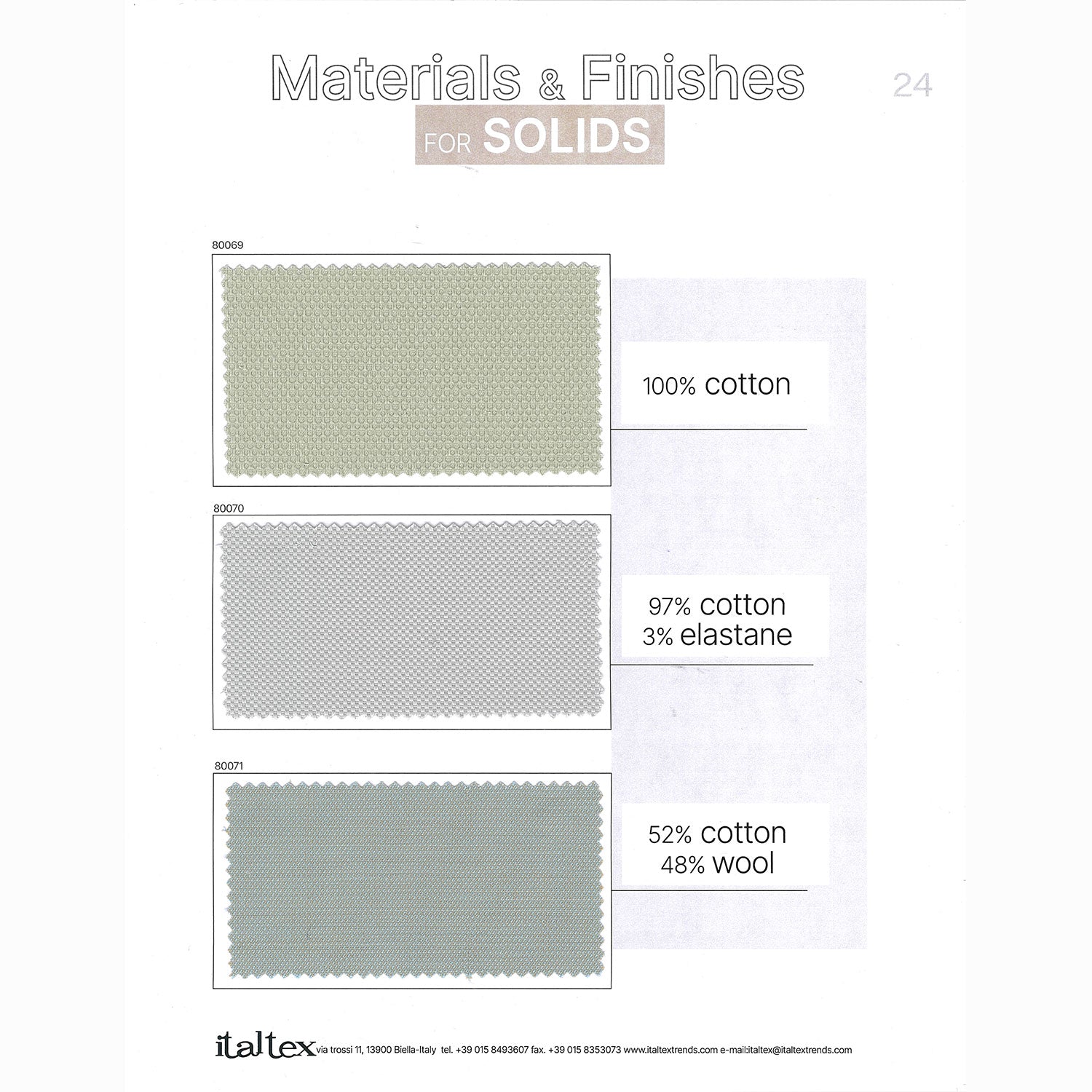 MATERIALS & FINISHES Spring/Summer 2027