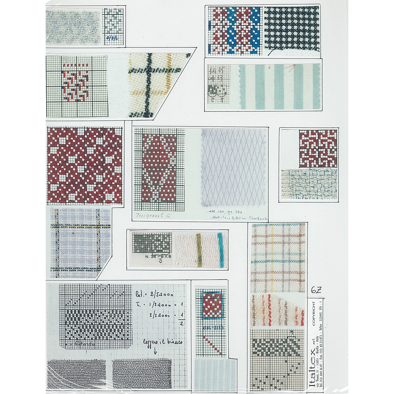 Encyclopedia Of Weaves - Weave Combinations - Satin Weave - Vol.8