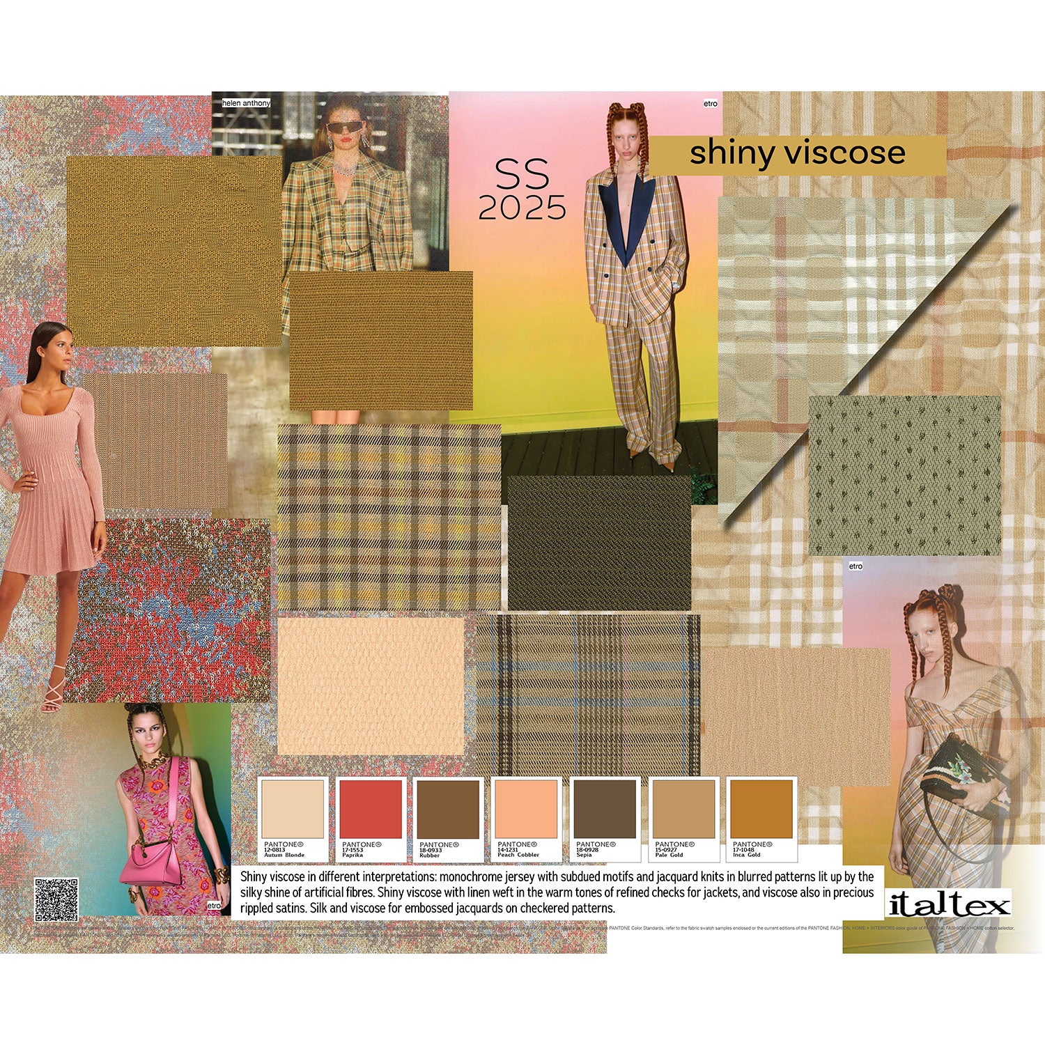 Womenswear Colour and Fabric Trends SS2025 – Italtex Trends