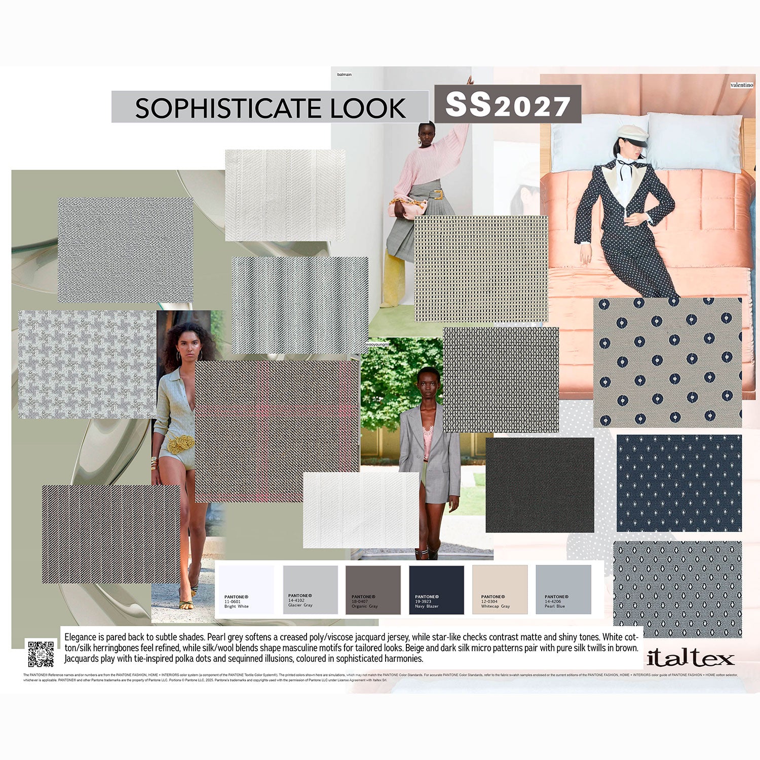 Womenswear Colour and Fabric Trends SS2027