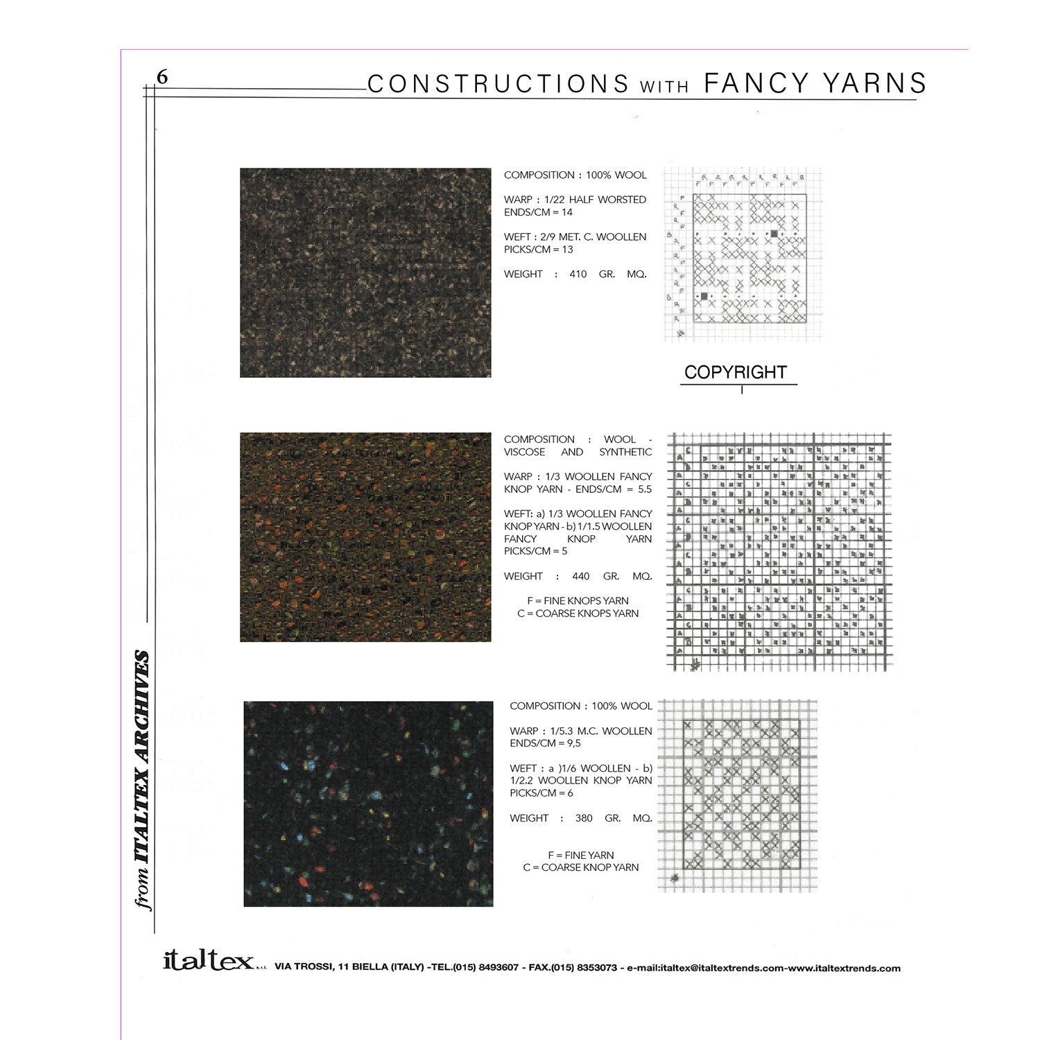 Ebook Constructions with fancy yarns