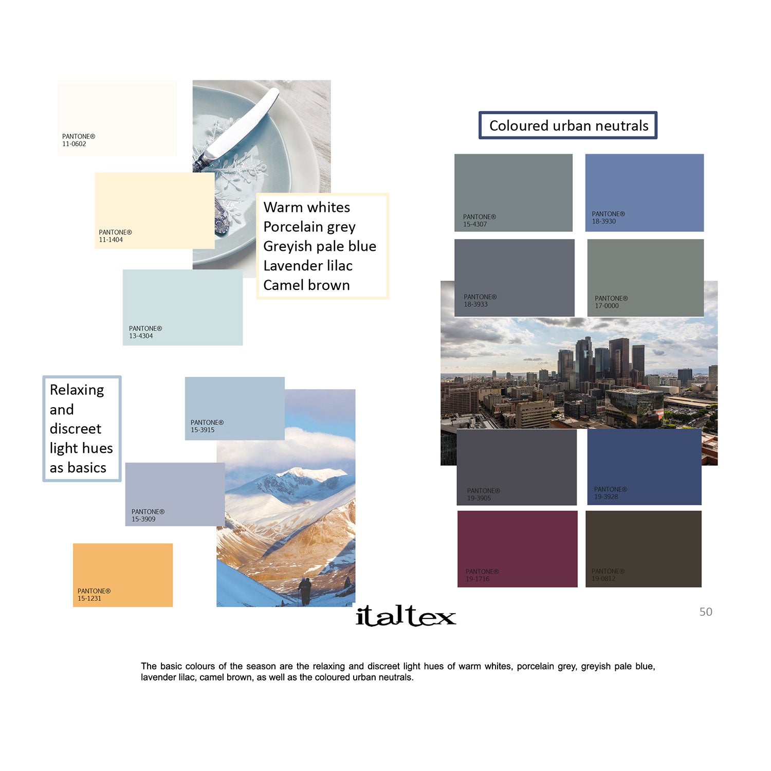 Fabric and Colour Trends AW 2019/20