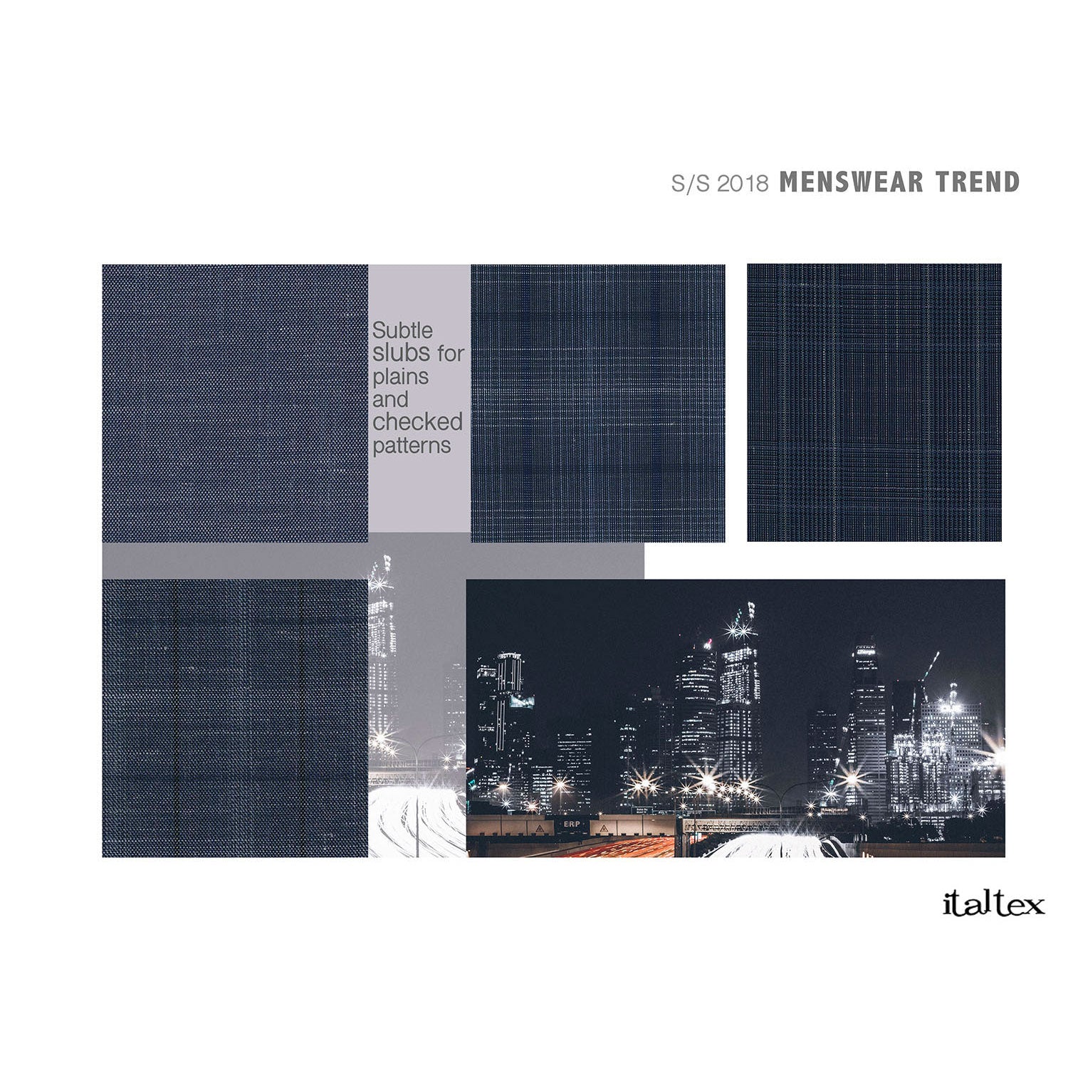 Menswear Fabric Trend SS 2018