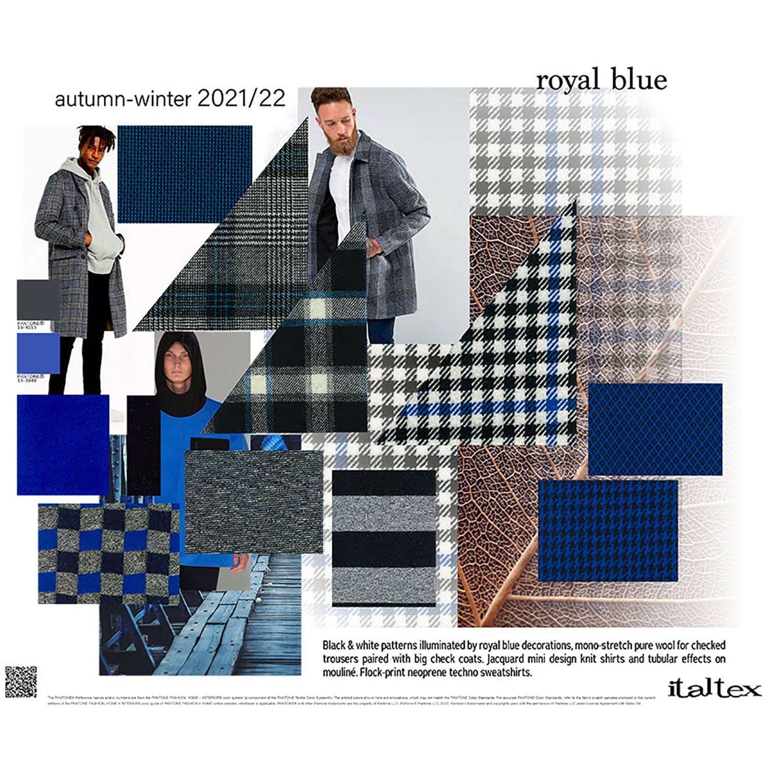 Menswear Colour and Fabric Trends AW 2021/22