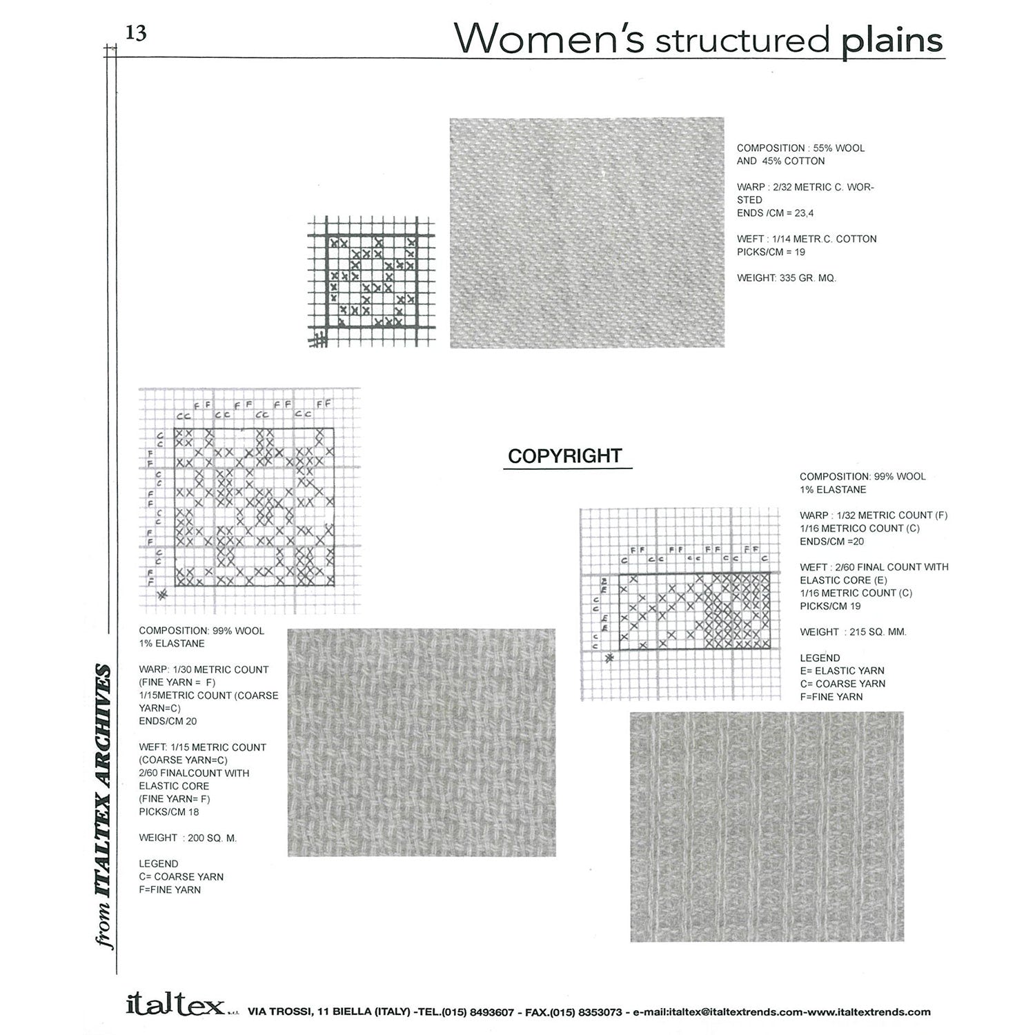 Women's Structured Plains Vol. 6