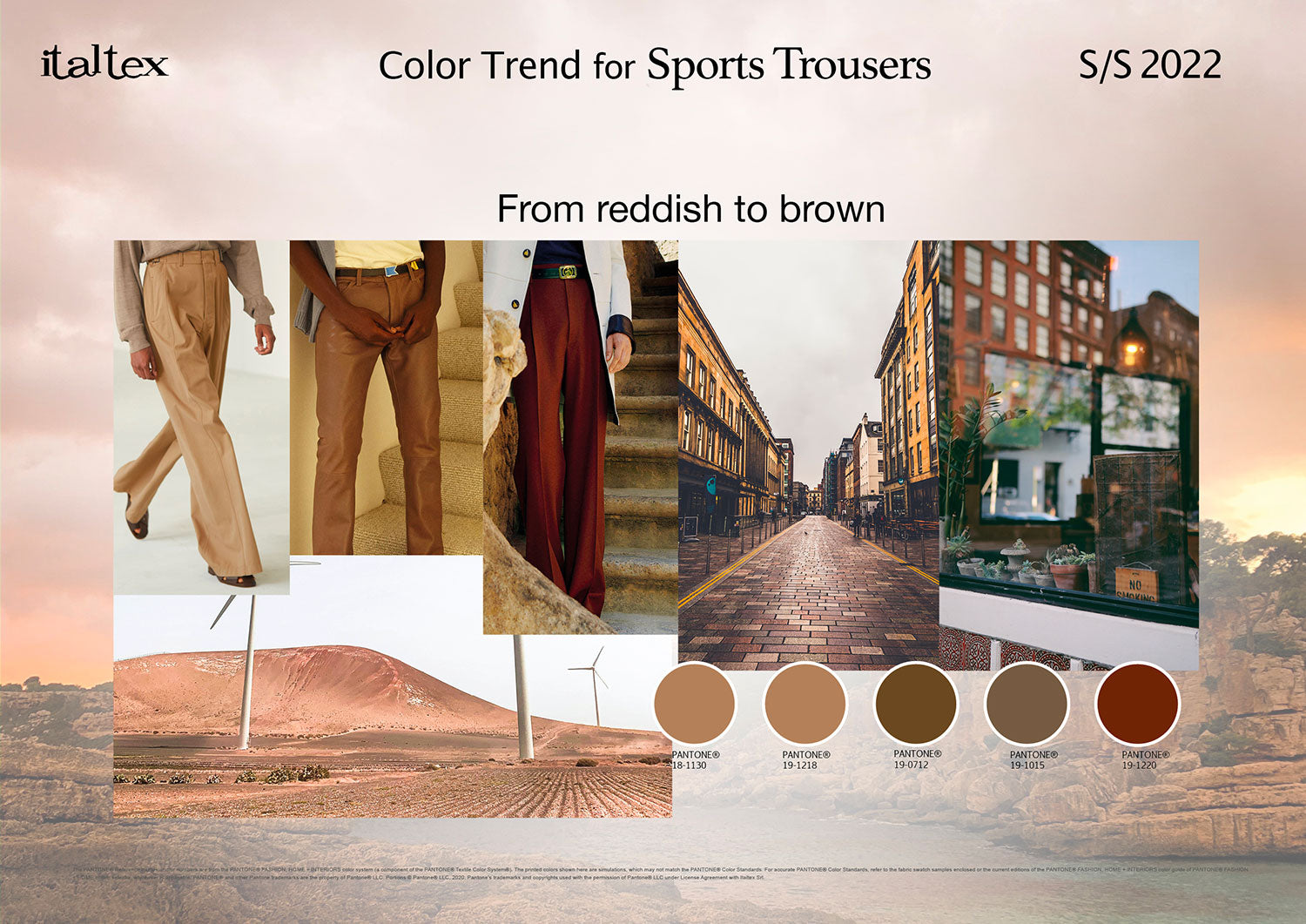 Color Trend for Sports Trousers SS 2022