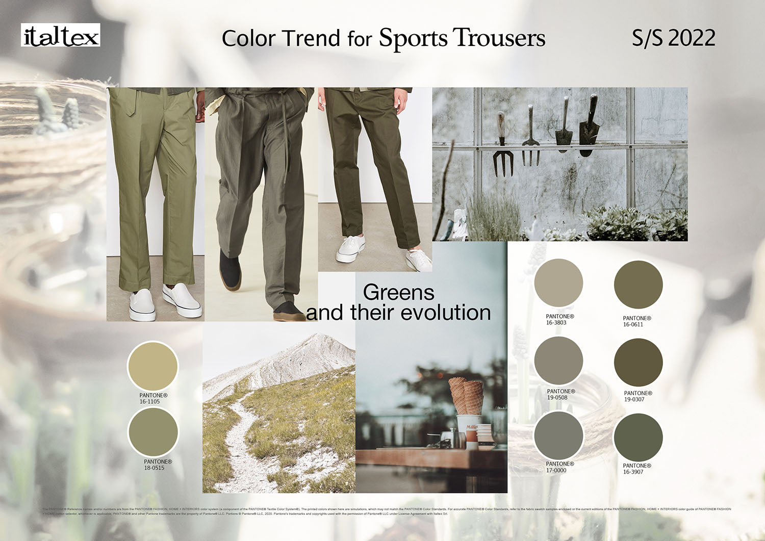 Color Trend for Sports Trousers SS 2022
