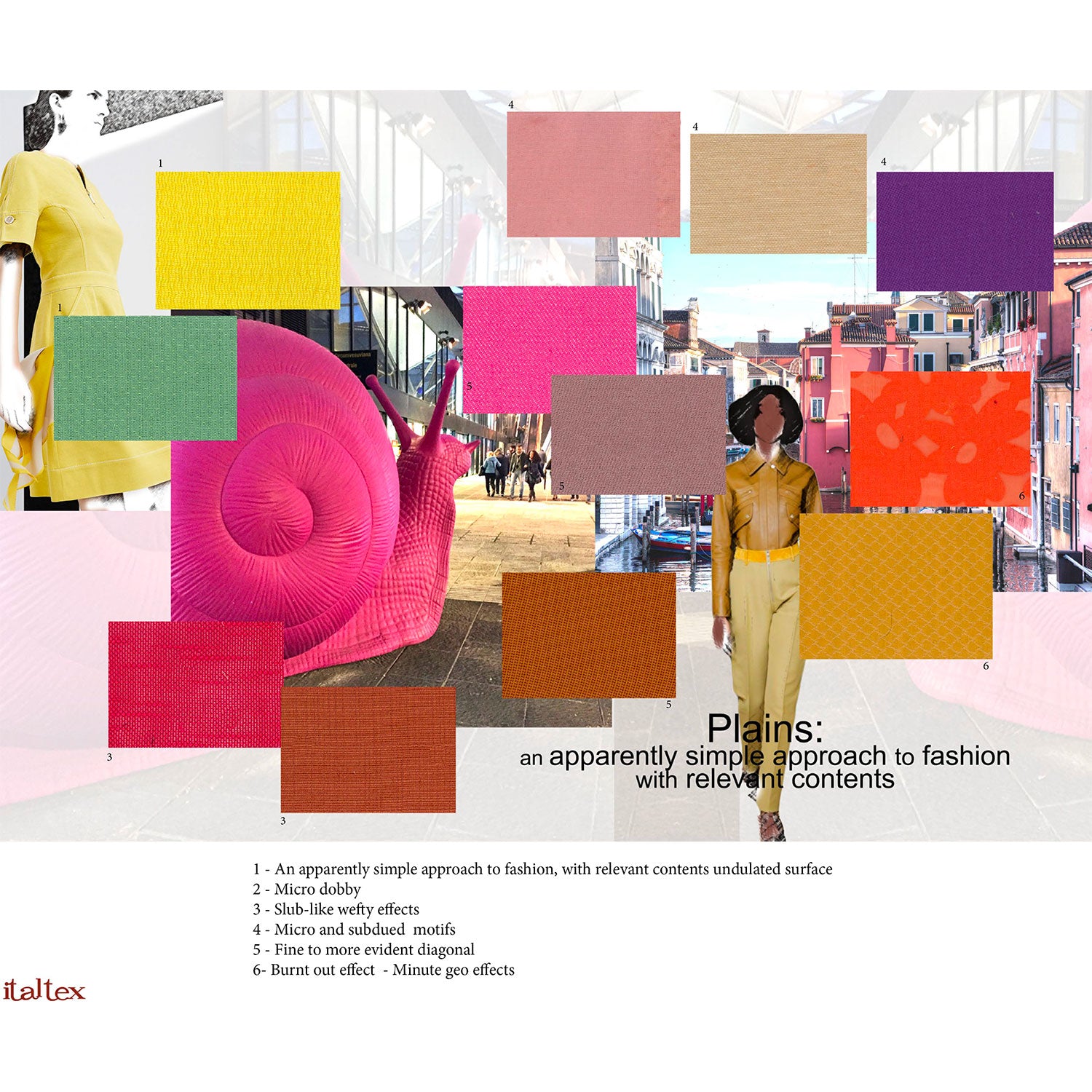 Womenswear Colour and Fabric Trends SS 2019 – Italtex Trends