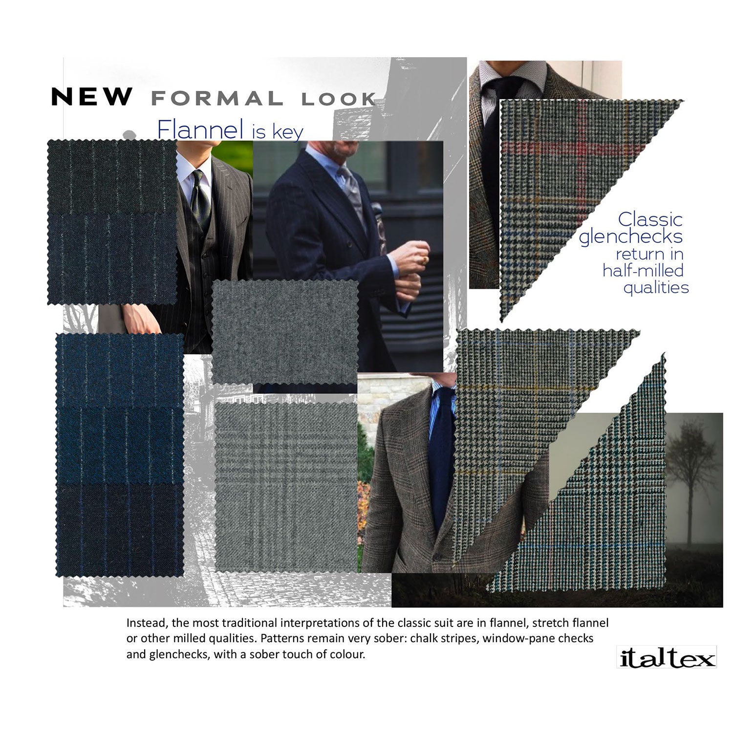 Menswear Colour and Fabric Trends AW 2020/21