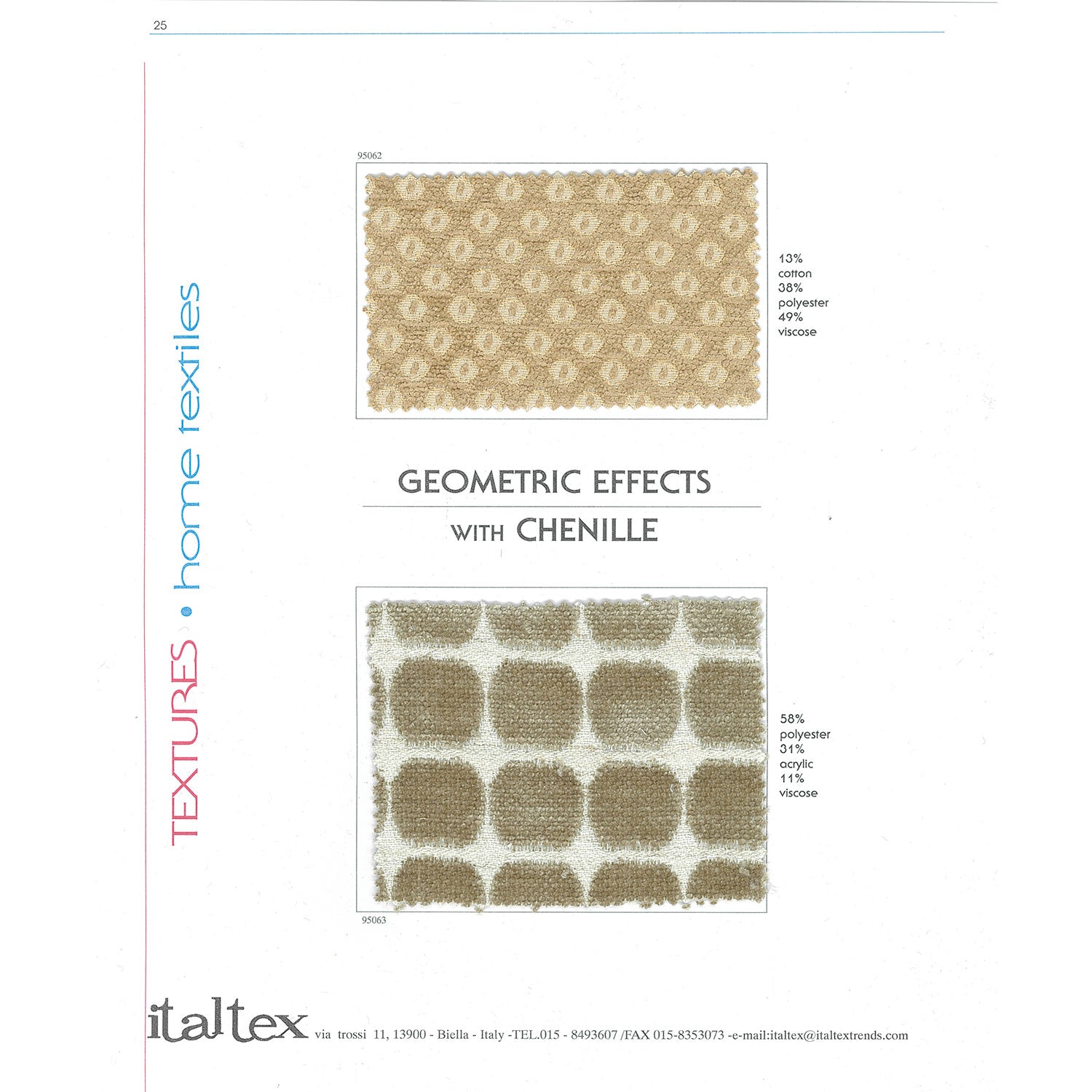 Textures Home Textiles dal 2002 al 2009