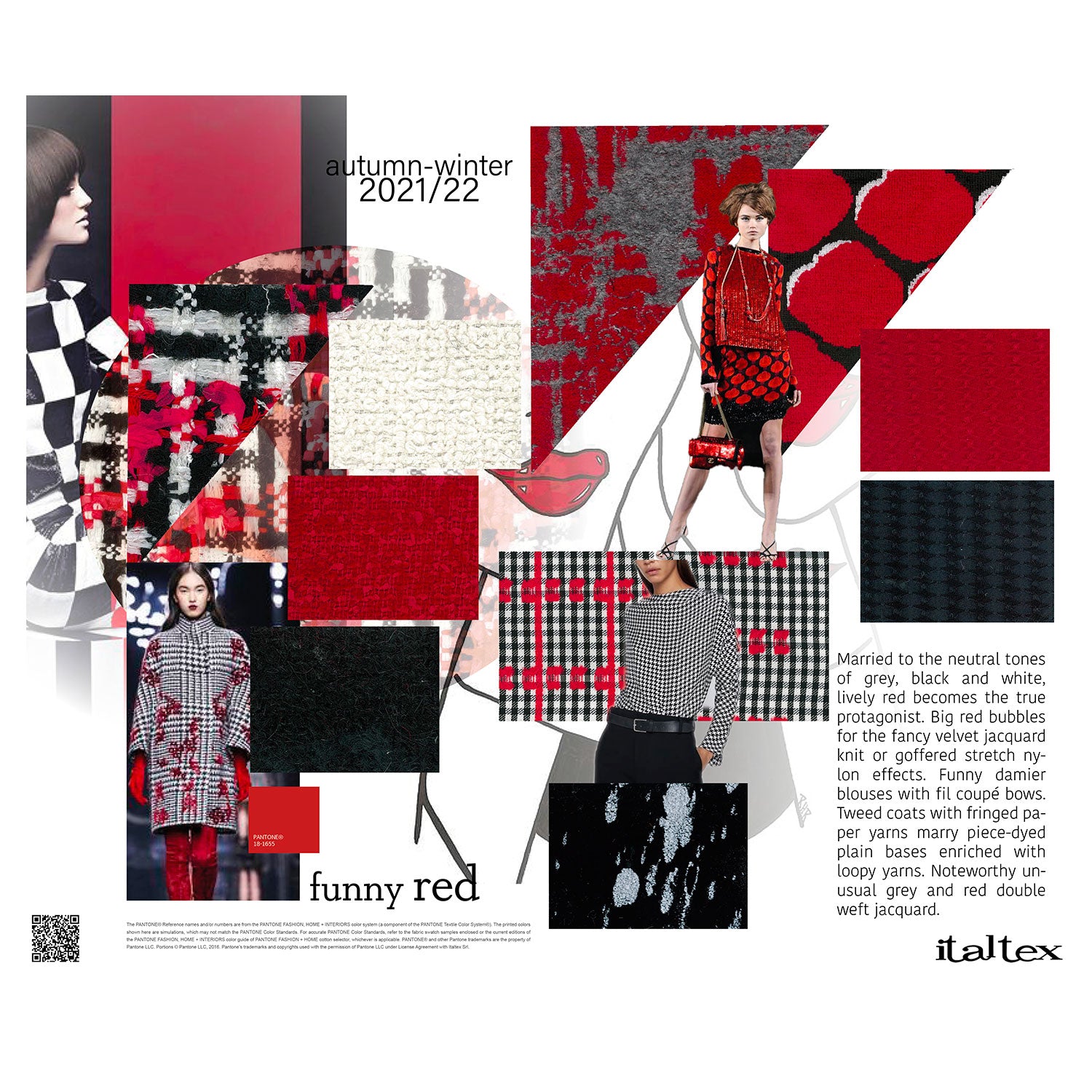 Womenswear Colour and Fabric Trends AW 2021/22